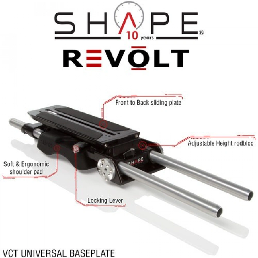 SHAPE BP10 REVOLT VCT Universal Baseplate