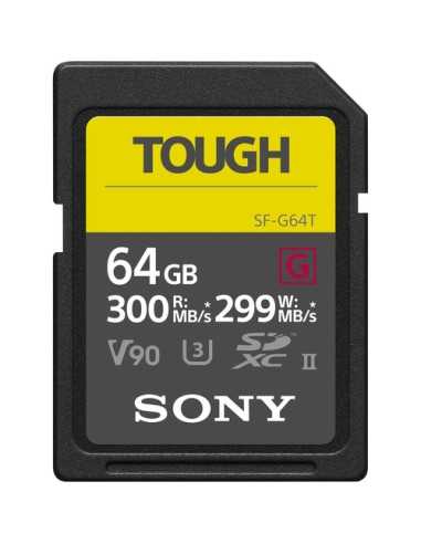 Sony 64GB SF-G TOUGH Series UHS-II SDXC Memory Card | Memory Cards | CAM TOOLS Middle East | Sony