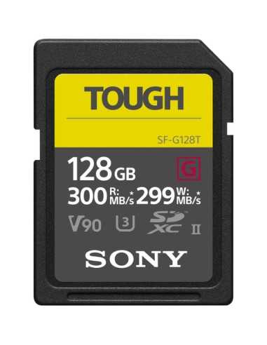 Sony 128GB SF-G TOUGH Series UHS-II SDXC Memory Card | Memory Cards | CAM TOOLS Middle East | Sony