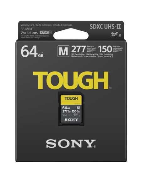 Sony SF-M Tough Series UHS-II SDXC Memory Card