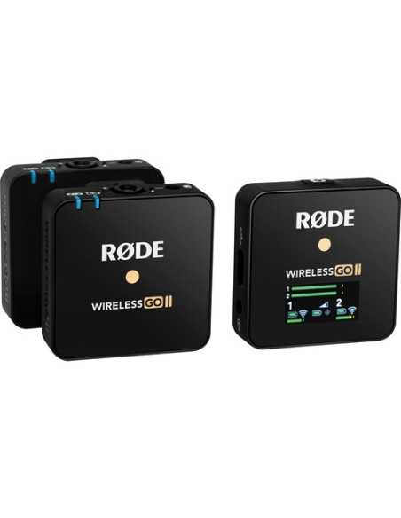 RODE Wireless GO II 2-Person Compact Digital Wireless Microphone System/Recorder (2.4 GHz, Black)
