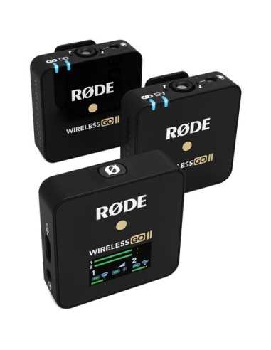 Rode Wireless GO II Compact Wireless Microphone System Clear Audio Up To 200m