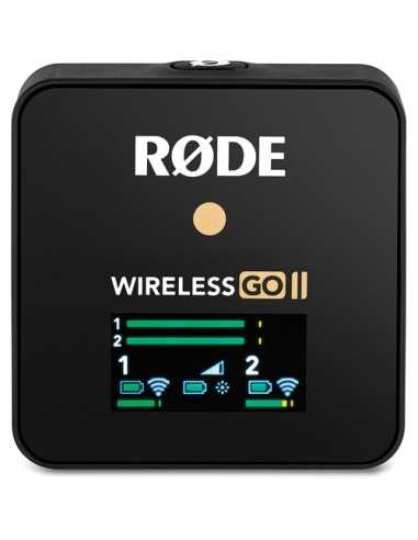 Rode Wireless GO II Compact Wireless Microphone System Clear Audio Up To 200m