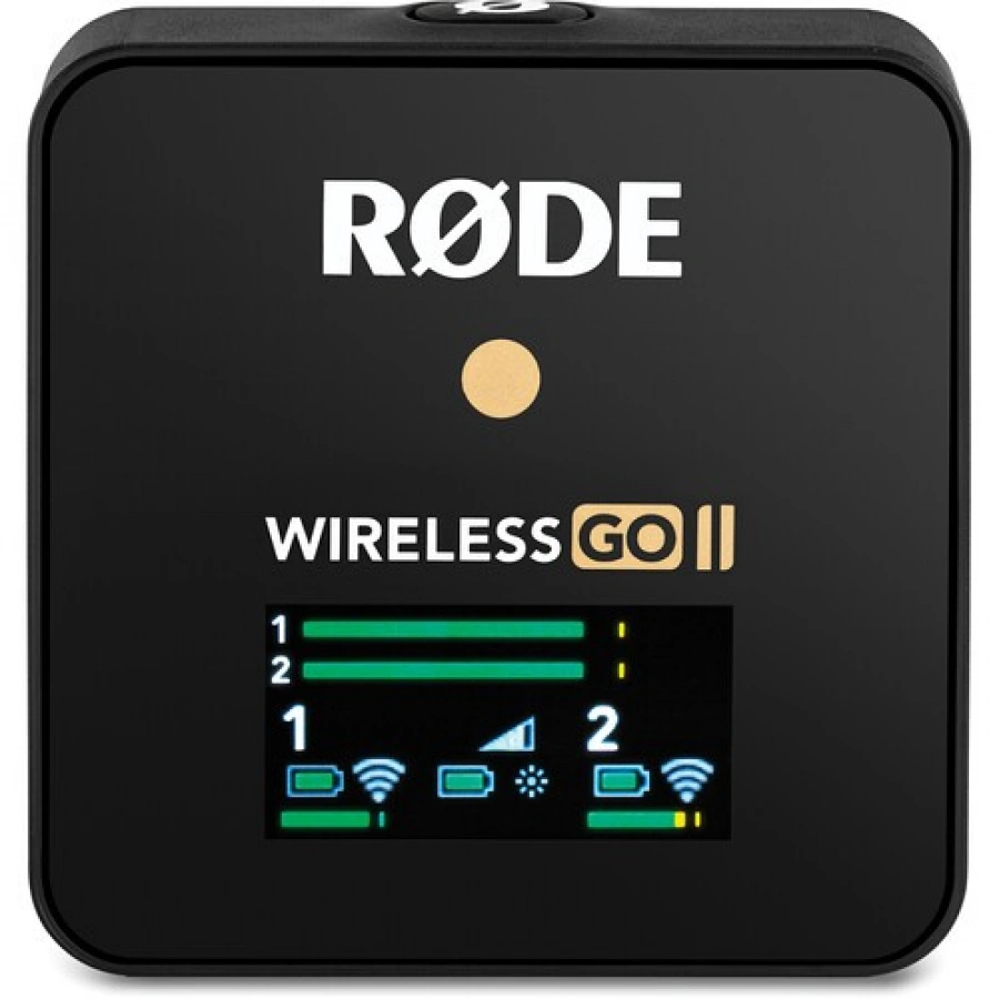 Rode Wireless GO II Compact Wireless Microphone System Clear Audio Up To 200m