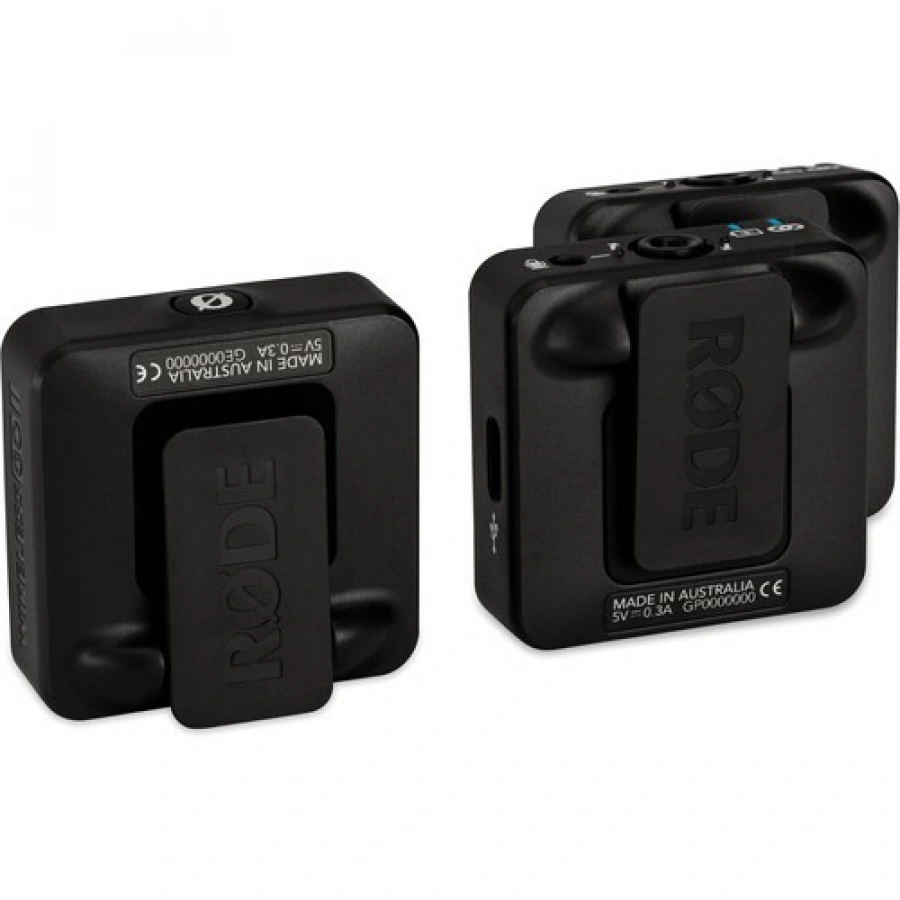 Rode Wireless GO II Compact Wireless Microphone System Clear Audio Up To 200m