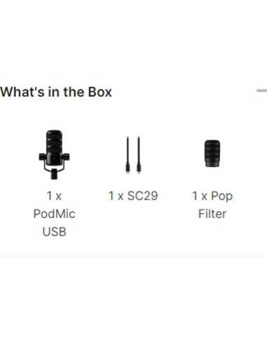 RODE PodMic USB and XLR Dynamic Broadcast Microphone