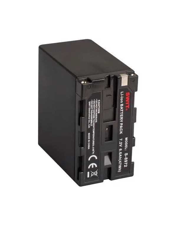 SWIT S-8972 Battery for Sony L series NP-F970,4Led, DC output