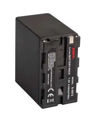 SWIT S-8972 Battery for Sony L series NP-F970,4Led, DC output