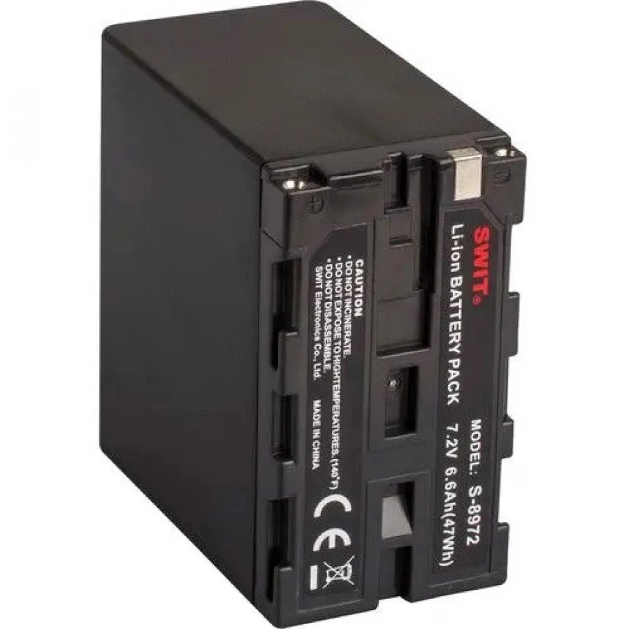 SWIT S-8972 Battery for Sony L series NP-F970,4Led, DC output
