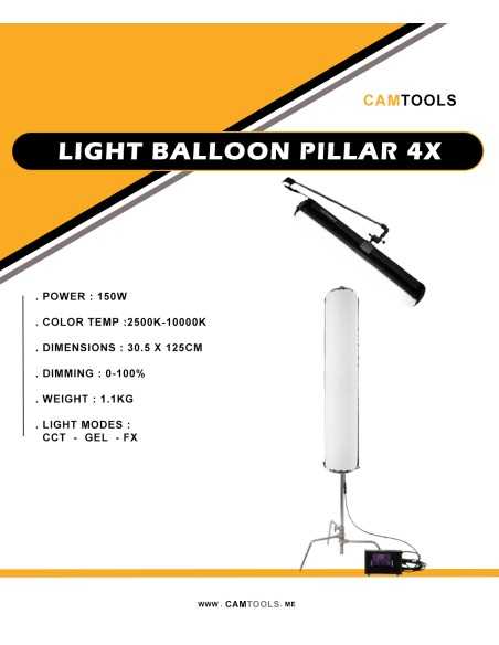 Light Balloon Pillar 4 X