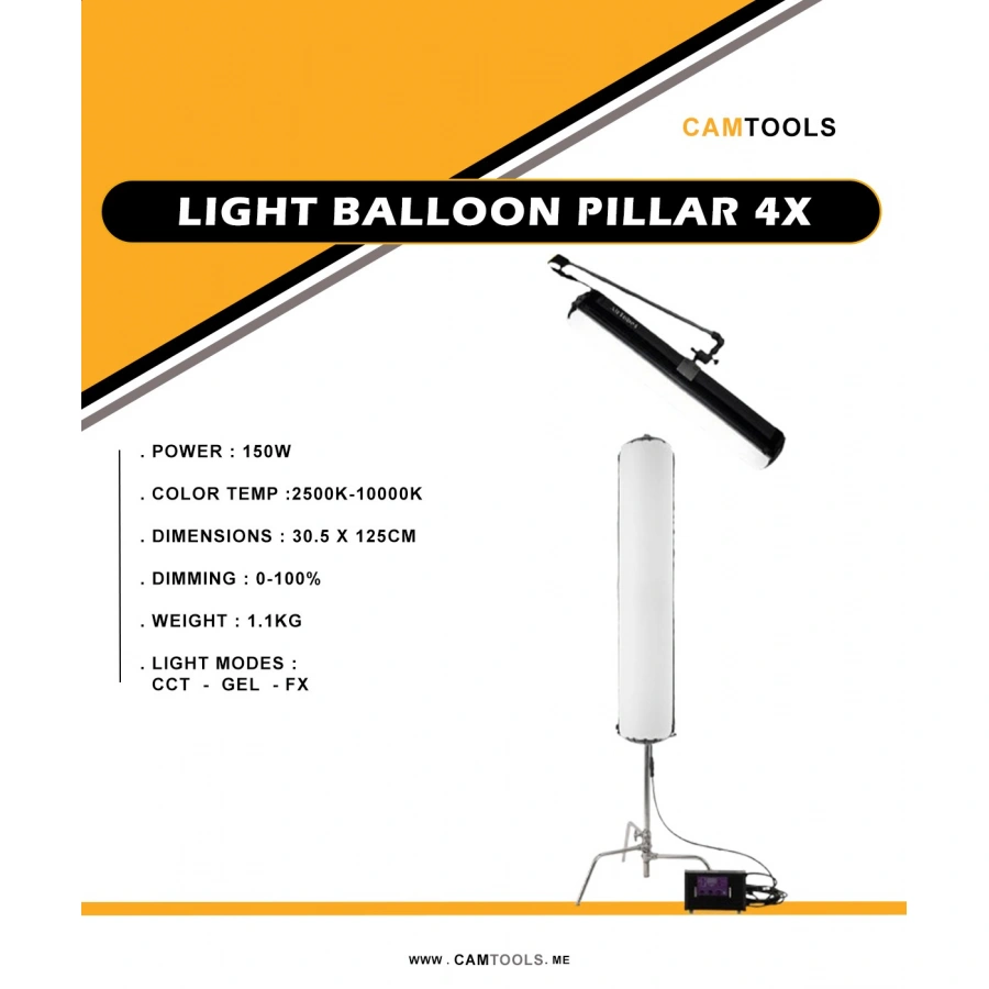Light Balloon Pillar 4 X
