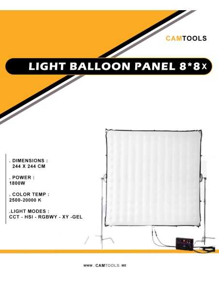 Light Balloon Panel 8x8 X