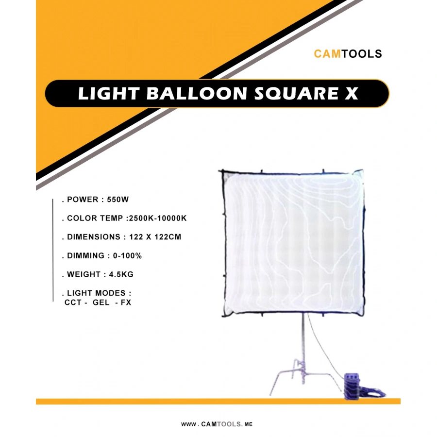 Light Balloon Square X Professional Lighting Balloon