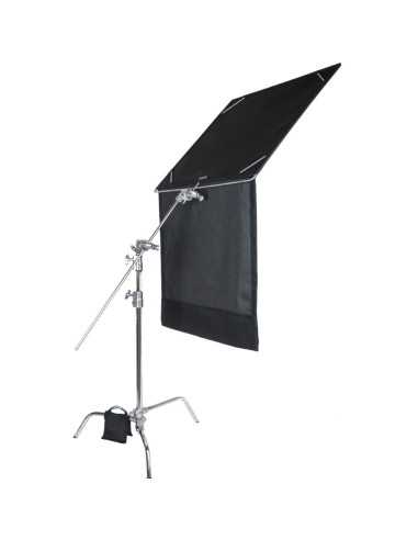 KUPO 48"x48" Top Hinge Floopy Full Frame - Black