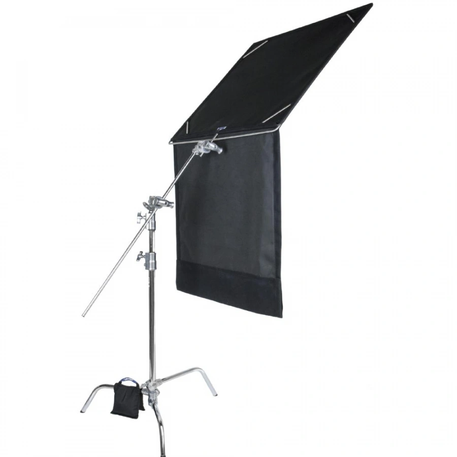 KUPO 48"x48" Top Hinge Floopy Full Frame - Black