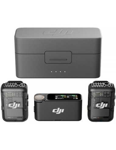 DJI Mic 2 2-Person Compact Digital Wireless Microphone System/Recorder for Camera & Smartphone (2.4 GHz) | Wireless Microphone Systems | CAM TOOLS Middle East | DJI