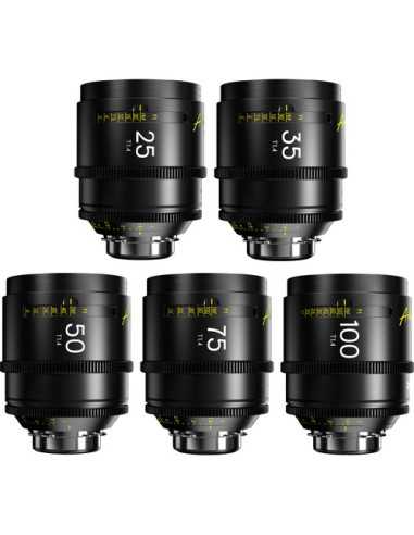 DZOFilm Arles FF/VV Prime Cine 5-Lens Set (ARRI PL) | Cine Lenses | CAM TOOLS Middle East | DZOFILM