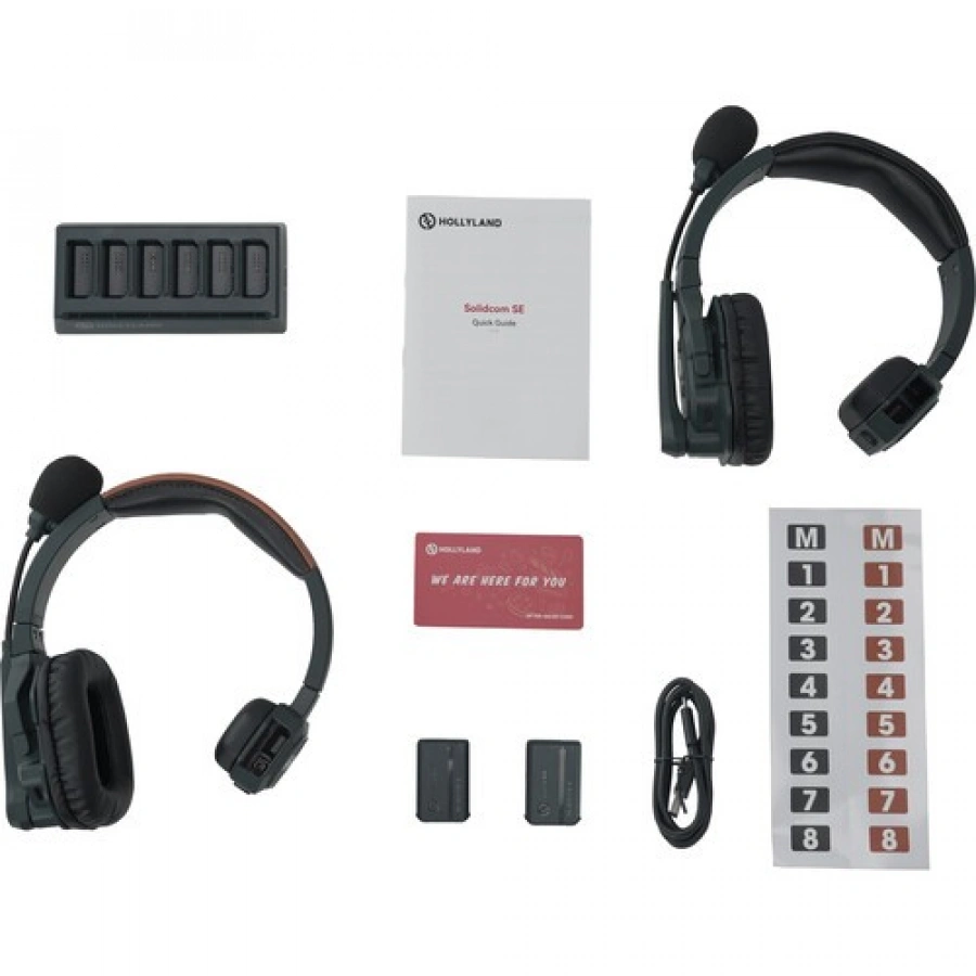 Hollyland Solidcom SE Global Headset Intercom System (2.4 GHz) | CAM Tools Middle East