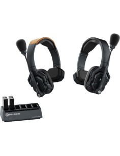 Hollyland Solidcom SE Global 2S 2-Person Full-Duplex Single-Ear Noise-Canceling Headset Intercom System (2.4 GHz)