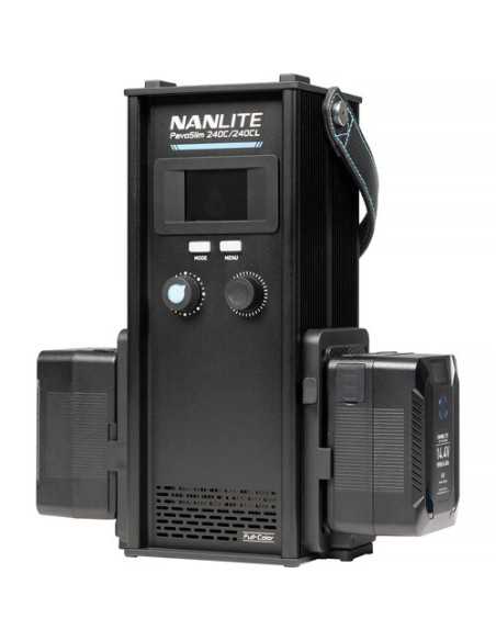 Nanlite PavoSlim 240CL RGB LED Panel with Pop-Up Softbox