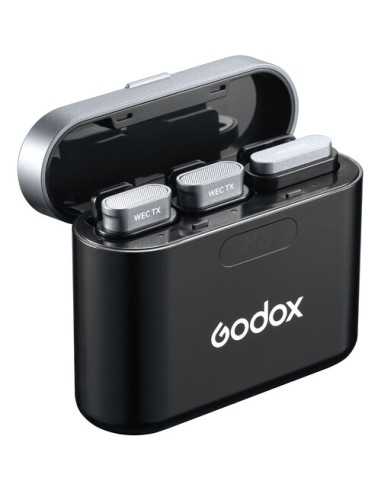 Godox WEC 2-Person Wireless Microphone System for Cameras and Mobile Devices (2.4 GHz)