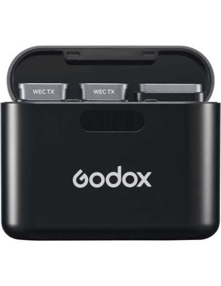 Godox WEC 2-Person Wireless Microphone System for Cameras and Mobile Devices (2.4 GHz)