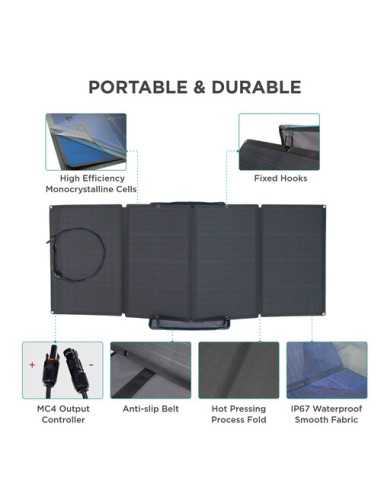 EcoFlow 160W Solar Panel | CamTools UAE