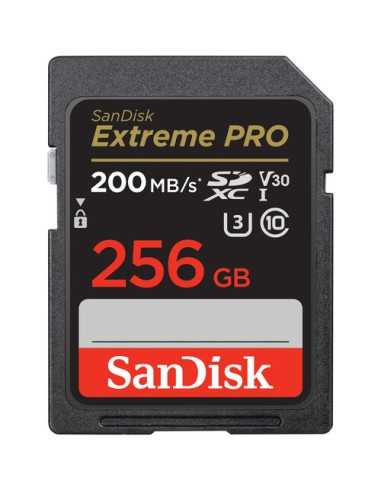 SanDisk 256GB Extreme PRO UHS-I SDXC Memory Card | Memory Cards | CAM TOOLS Middle East | Sandisk