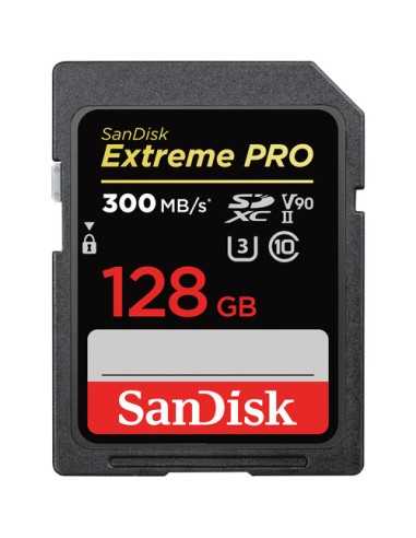 SanDisk 128GB Extreme PRO UHS-II SDXC Memory Card | Memory Cards | CAM TOOLS Middle East | Sandisk