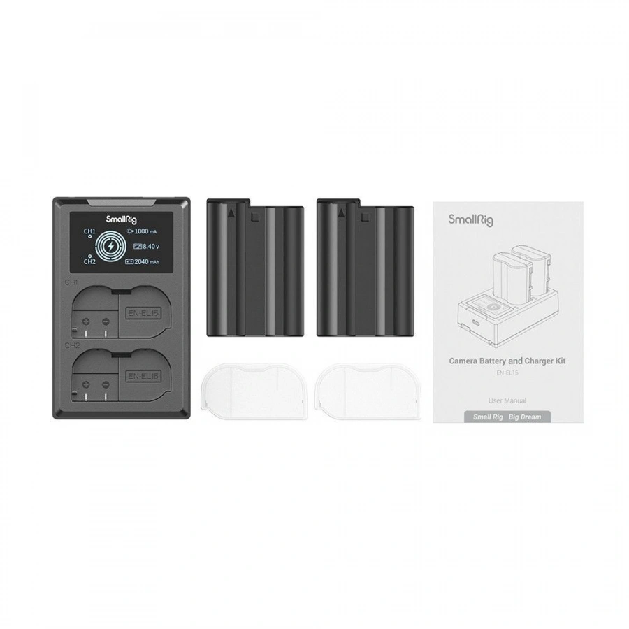 SmallRig EN-EL15 Camera Battery and Charger Kit