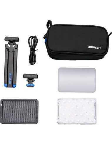 Amaran Ace 25c RGB LED Light Panel All-in-One Creator Kit (White) | Cam Tools, UAE