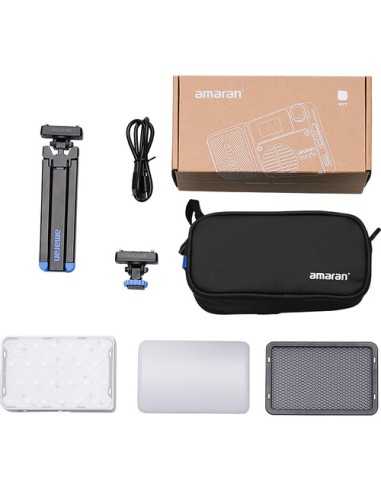 Amaran Ace 25c RGB LED Light Panel All-in-One Creator Kit (White) | Cam Tools, UAE