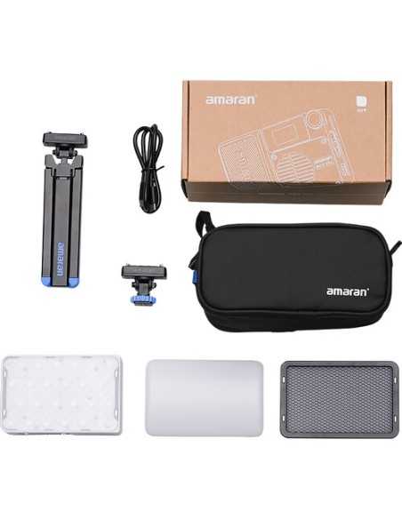 Amaran Ace 25c RGB LED Light Panel All-in-One Creator Kit (White) | Cam Tools, UAE