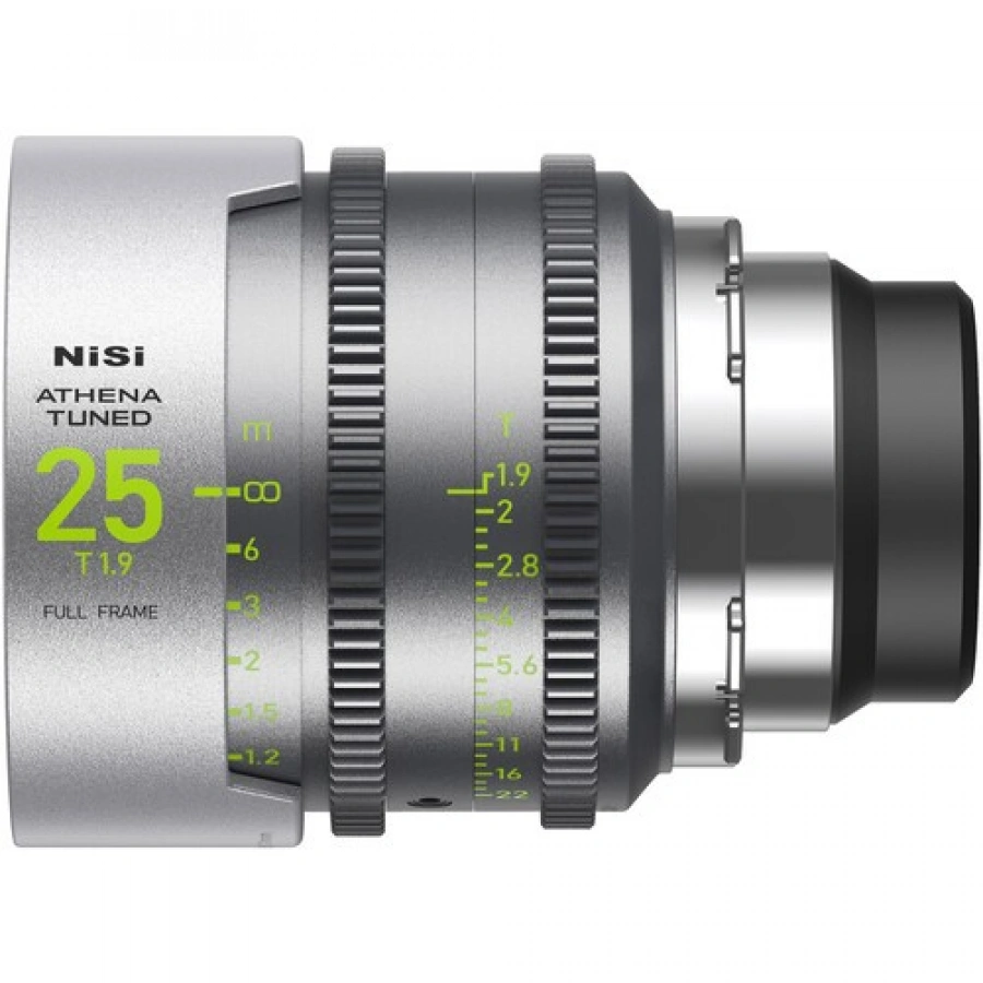 NiSi ATHENA Tuned Prime T2.4/1.9 Full-Frame 5-Lens Kit with Case (PL Mount)