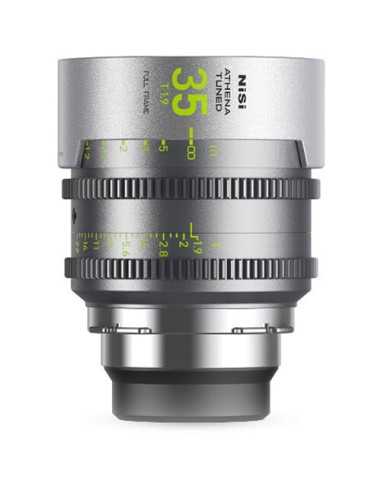 NiSi ATHENA Tuned Prime T2.4/1.9 Full-Frame 5-Lens Kit with Case (PL Mount)
