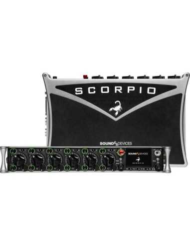 Sound Devices Scorpio 32-Channel/36-Track Portable Mixer-Recorder for Pro Audio Applications | Digital Recorders | CAM TOOLS Middle East | Sound Devices