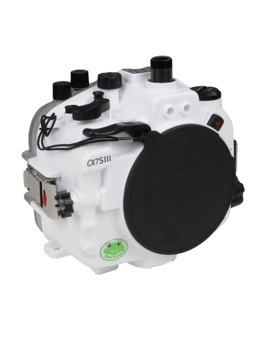 Sony A7S III Salted Line series 40M/130FT Underwater Waterproof camera housing body only. White | Underwater Housing & Accessories | CAM TOOLS Middle East | SeaFrogs