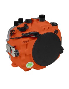 Sony A7S III Salted Line series 40M/130FT Underwater Waterproof camera housing body only. Orange