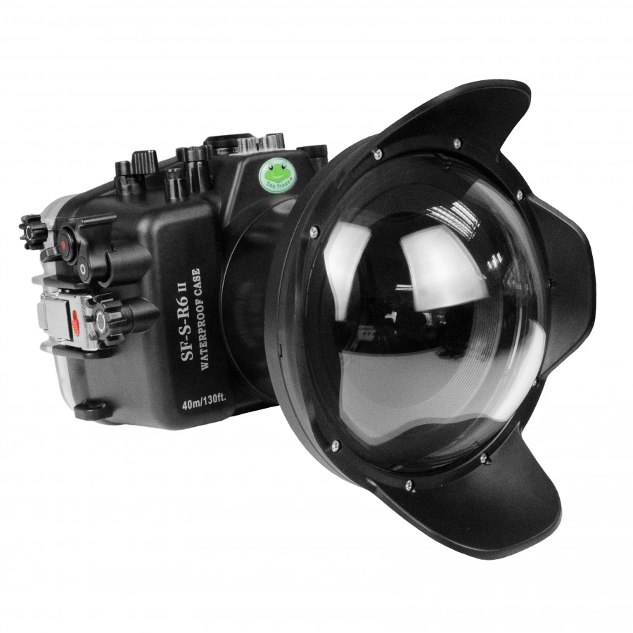 Sea Frogs 40m Underwater Housing for Canon EOS R6 Mark II with 6" Dome Port (RF 14-35mm f/4L)