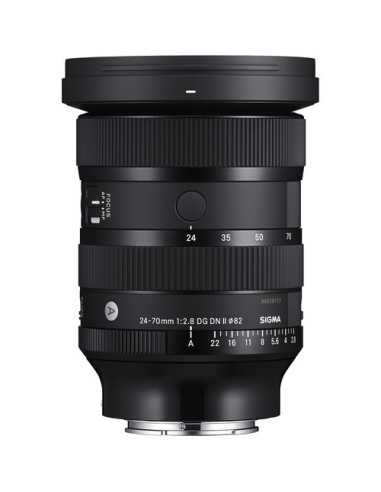 Sigma 24-70mm f/2.8 DG DN II Art Lens (Sony E) | Mirrorless Lenses | CAM TOOLS Middle East | SIGMA