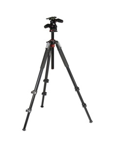 Manfrotto MK055XPRO3-3W Aluminum Tripod with 3-Way Pan/Tilt Head