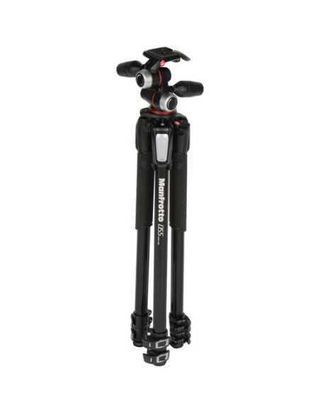Manfrotto MK055XPRO3-3W Aluminum Tripod with 3-Way Pan/Tilt Head
