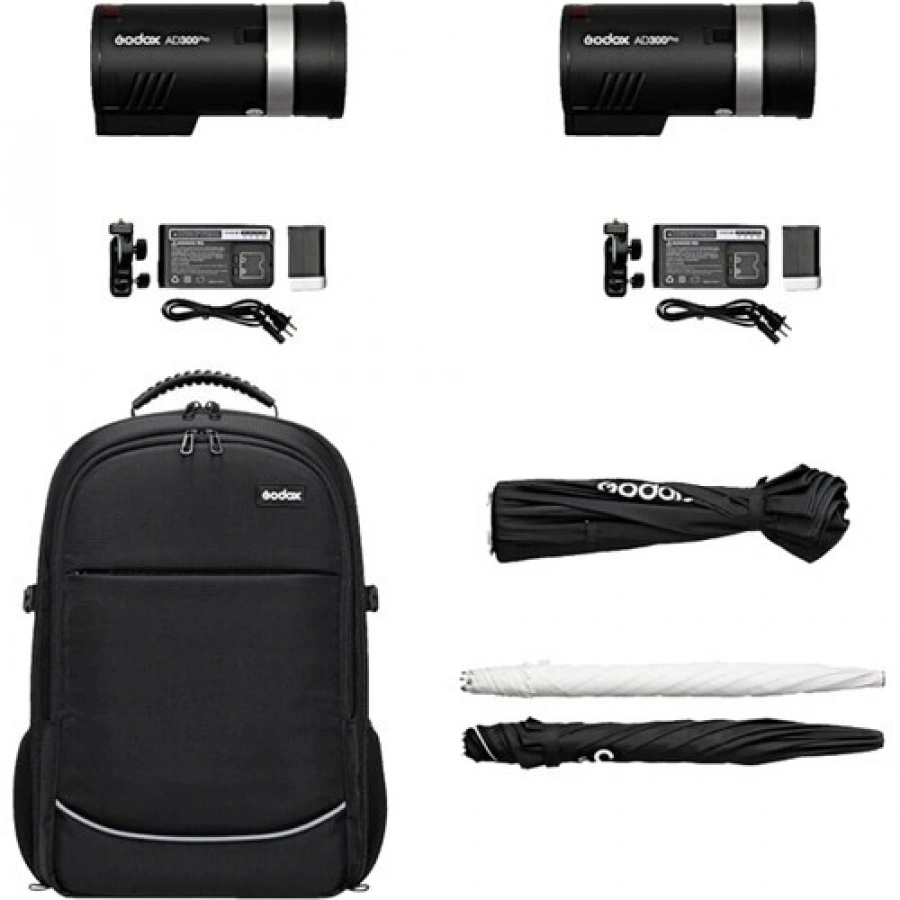 Godox AD300pro 2-Light Kit with Backpack