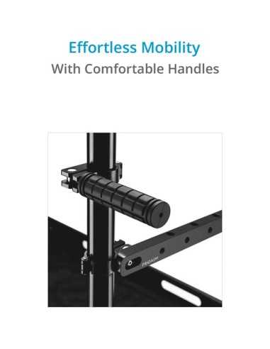 Proaim Victor Lite Video Production Camera Cart