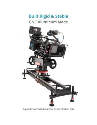 Proaim Flyking Precision Camera Slider with Mitchell Mount and Flight Case (3')