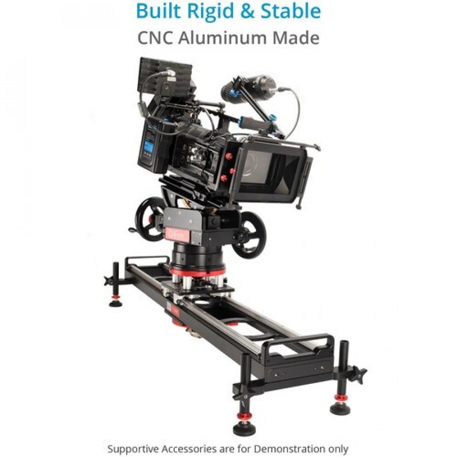Proaim Flyking Precision Camera Slider with Mitchell Mount and Flight Case (3')