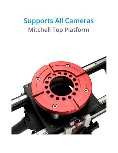 Proaim Flyking Precision Camera Slider with Mitchell Mount and Flight Case (3')
