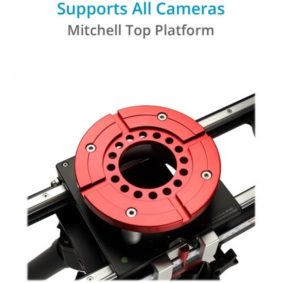 Proaim Flyking Precision Camera Slider with Mitchell Mount and Flight Case (3')