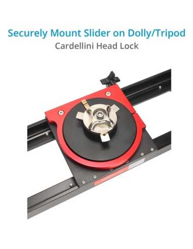 Proaim Flyking Precision Camera Slider with Mitchell Mount and Flight Case (3')