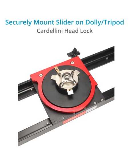 Proaim Flyking Precision Camera Slider with Mitchell Mount and Flight Case (3')